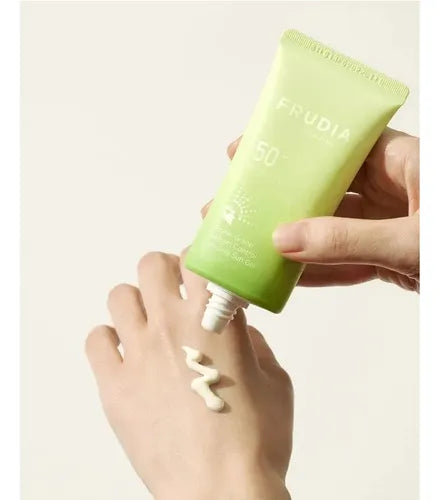 (Protector solar en gel) FRUDIA Green Grape Sebum Control Cooling Sun Gel 50g