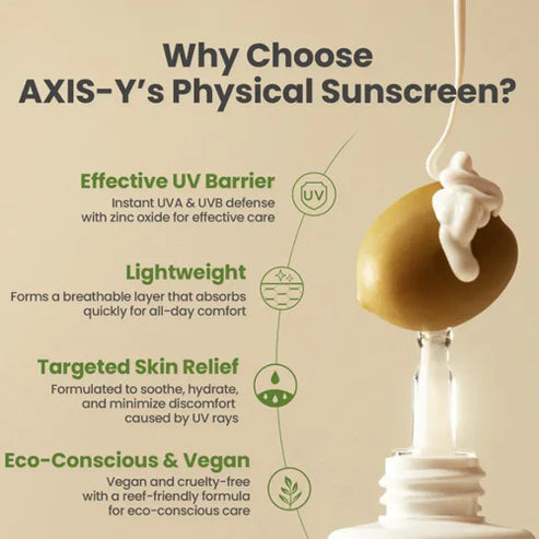 (Protector solar) AXIS-Y Complete No-Stress Physical Sunscreen 50ml