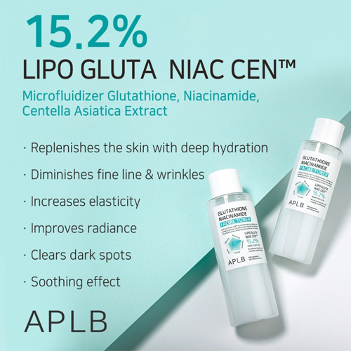 (Tónico facial) APLB Glutathione Niacinamide Facial Toner 160ml