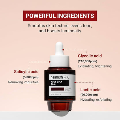 (Sérum exfoliante) Heimish RX AHA BHA Peeling Serum 35ml