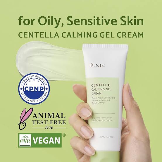 (Calming Cream) iUNIK Centella Calming Gel Cream 60ml
