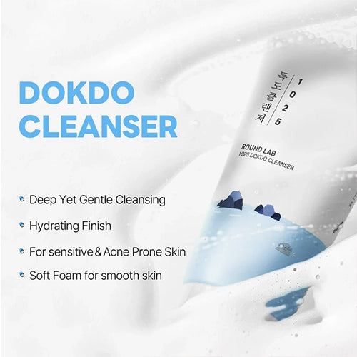 (Limpiador facial) ROUND LAB 1025 Dokdo Cleanser 150ml