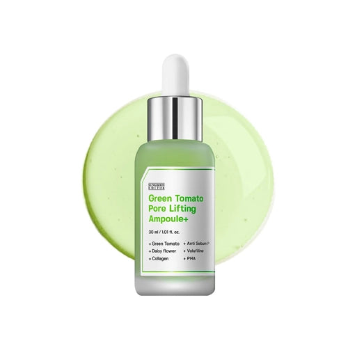 (Sérum minizador de poros) SUNGBOON EDITOR Green Tomato Pore Lifting Ampoule+ 30ml