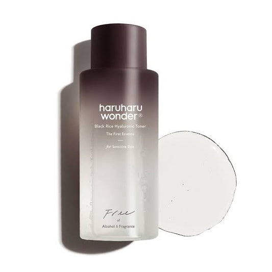 (Tónico facial hidratante) Haruharu Black Rice Hyaluronic Toner For Sensitive Skin 150ml