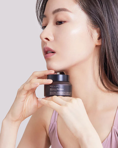 (Crema antioxidante para piel seca) Mary&May Idebenone + Blackberry Complex Intensive Cream 70ml