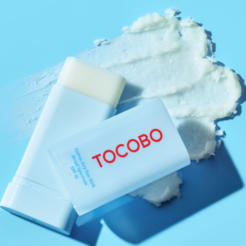 (Protector solar en barra vevet) TOCOBO Cotton Airy Sun Stick SPF50 19ml
