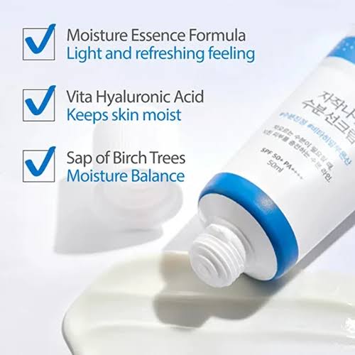 (Protector solar) ROUND LAB Birch Moisturizing Sunscreen UVLock SPF 45+ 50ml