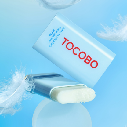 (Protector solar en barra vevet) TOCOBO Cotton Airy Sun Stick SPF50 19ml