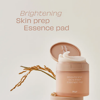 (Almohadillas con tónico de arroz)HouseOfHur Brightening Skin Prep Essence Pad 140ml (70ea)