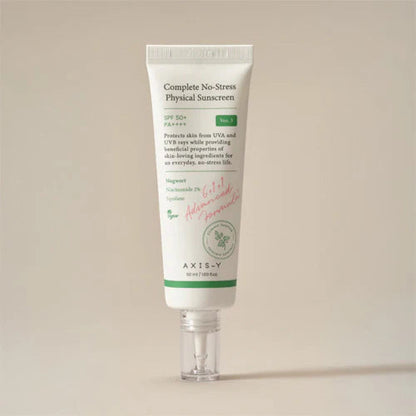 (Protector solar) AXIS-Y  Complete No-Stress Physical Sunscreen 50ml