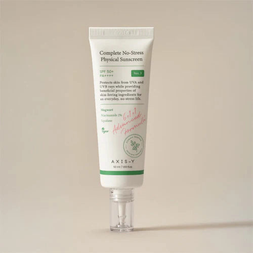 (Protector solar) AXIS-Y  Complete No-Stress Physical Sunscreen 50ml