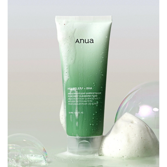 (Limpiador facial) Anua Heartleaf Quercetinol Pore Deep Cleansing Foam 150ml