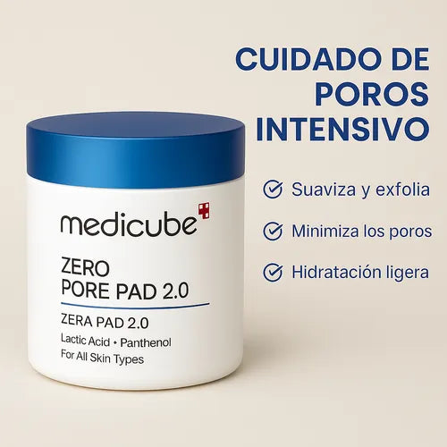 (Almohadillas con tónico) Medicube Zero Pore Pad