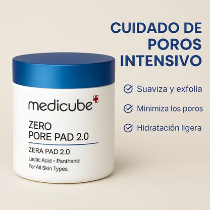 (Almohadillas con tónico) Medicube Zero Pore Pad