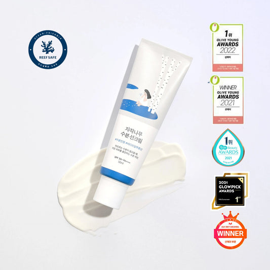 (Protector solar) ROUND LAB Birch Moisturizing Sunscreen UVLock SPF 45+ 50ml