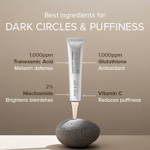 (Eye cream) Mary&amp;May Tranexamic Acid+ Glutathion Eye Cream 30ml