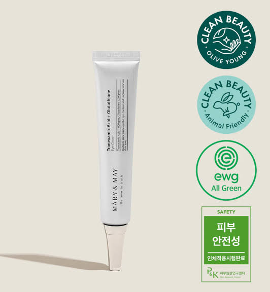 (Crema contorno de ojos) Mary&May Tranexamic Acid+ Glutathion Eye Cream 30ml